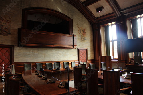 a classic conference room