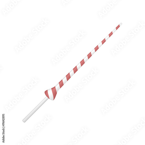 Lance in red and white design