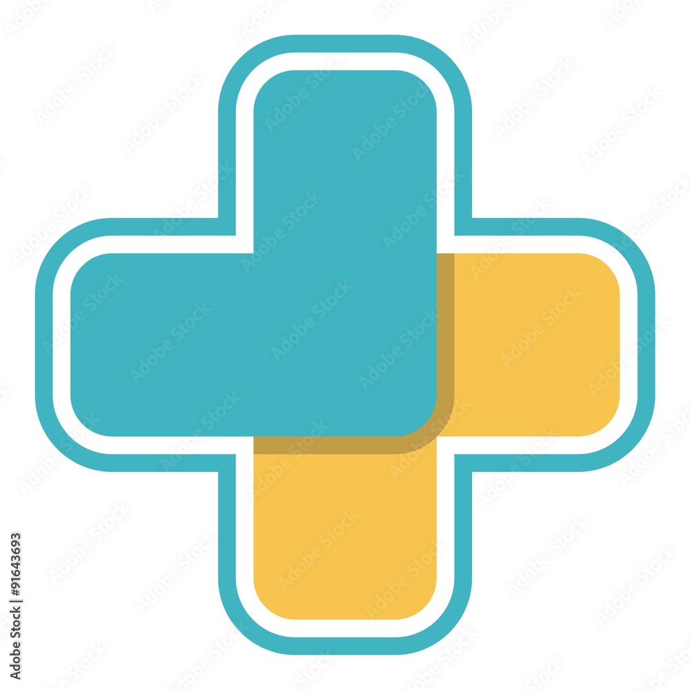Hospital Logo. Abstract medical hospital logo template Hospital Logo. Abstract medical hospital logo template