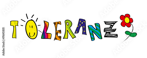 Toleranz Kinderzeichnung