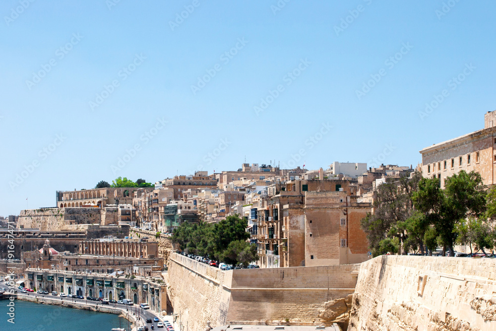 View of Valletta  , Malta