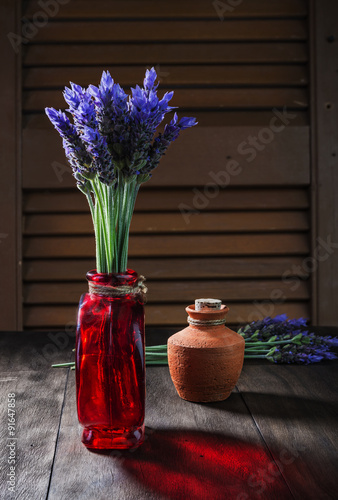 bundle of lavender flowers