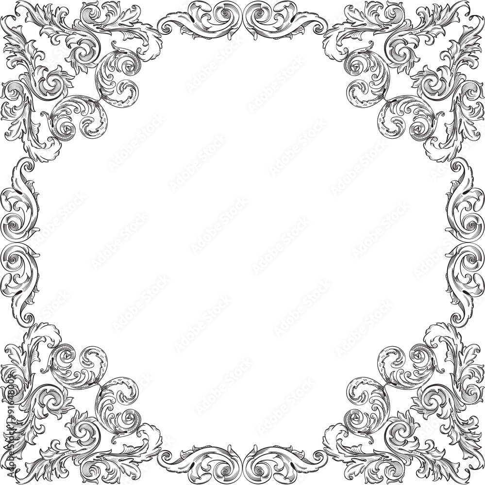 Victorian luxury art frame Victorian luxury art frame