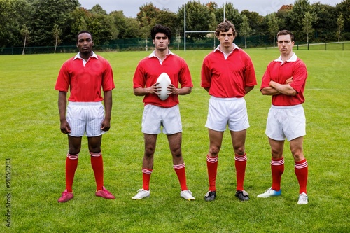 Tough rugby players ready to play