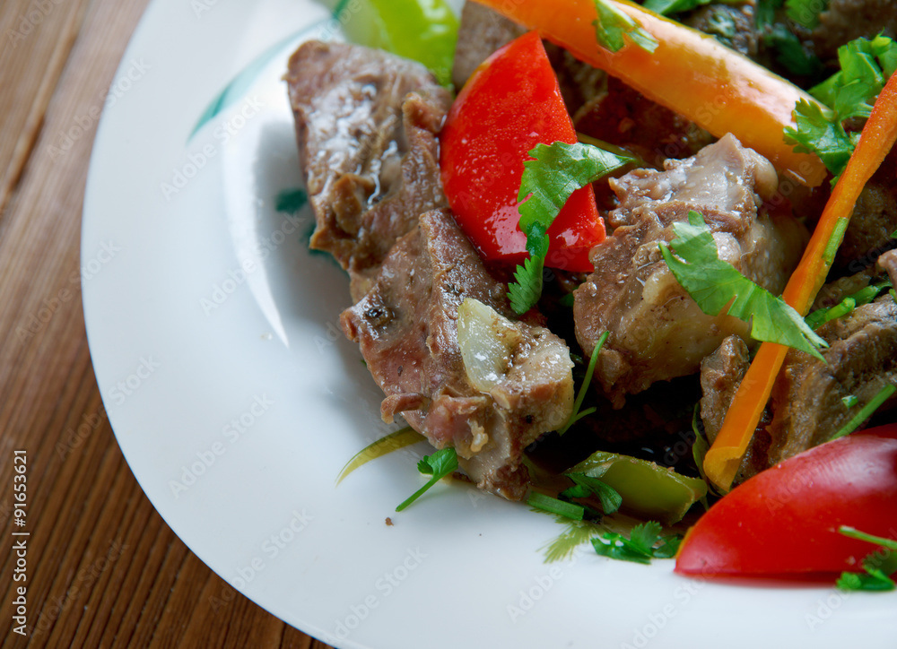Eastern roast lamb tripe Eastern roast lamb tripe