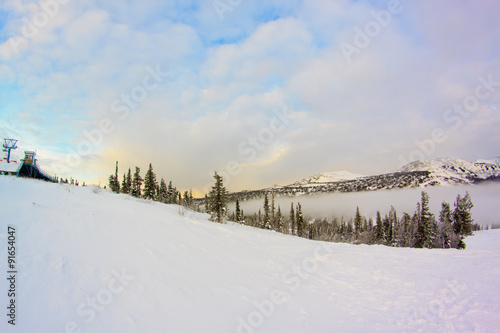 Winter mountain landscape © Smile