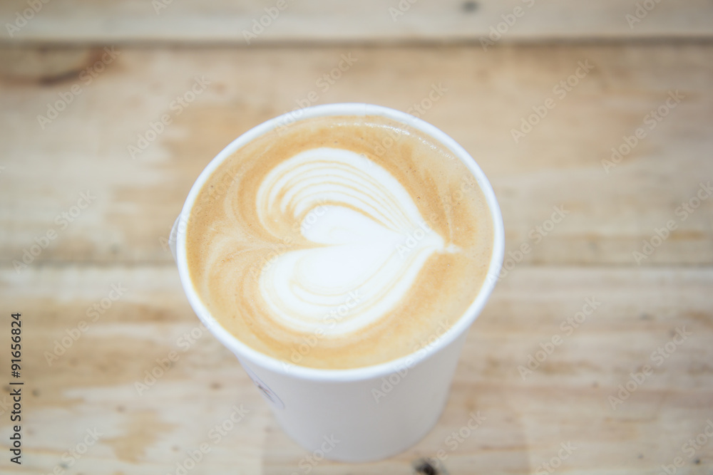 making hot latte art coffee process, blur picture making hot latte art coffee process, blur picture