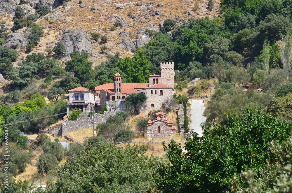 Moni Pithari monastery,Lesbos island,Greece