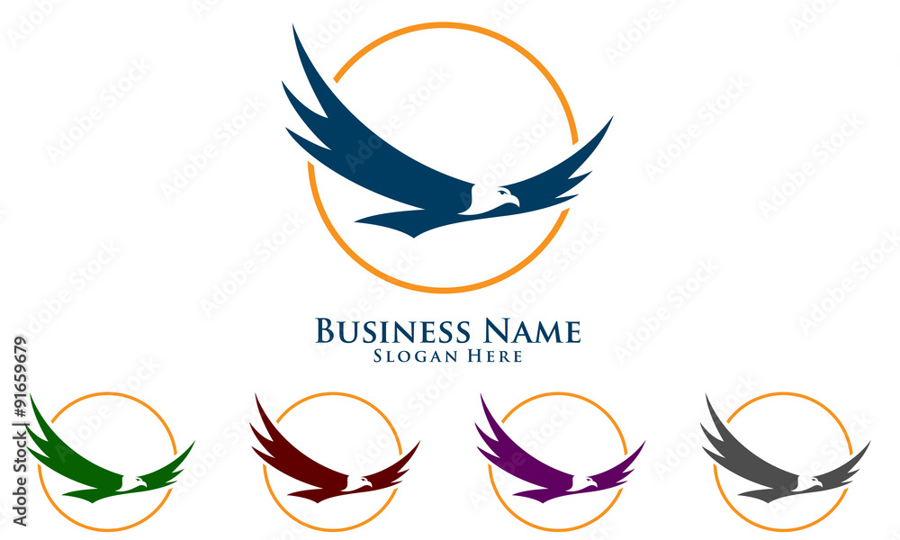 Obraz premium eagle, hawk, phoenix, vector, logo, design,