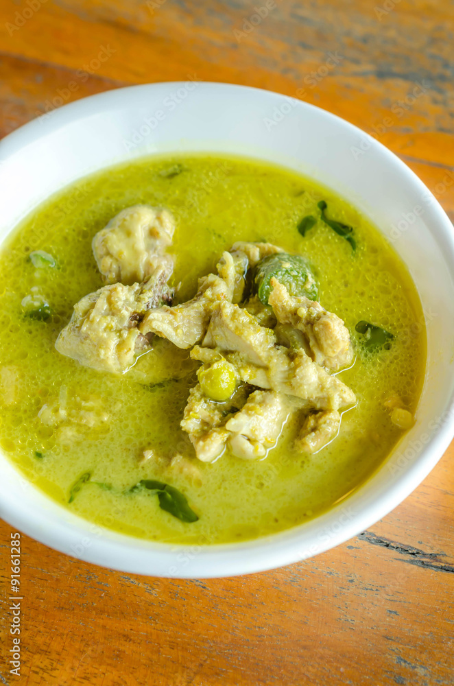 Green Chicken Curry Green Chicken Curry