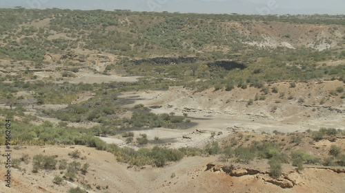 Olduvai gorge scenic photo