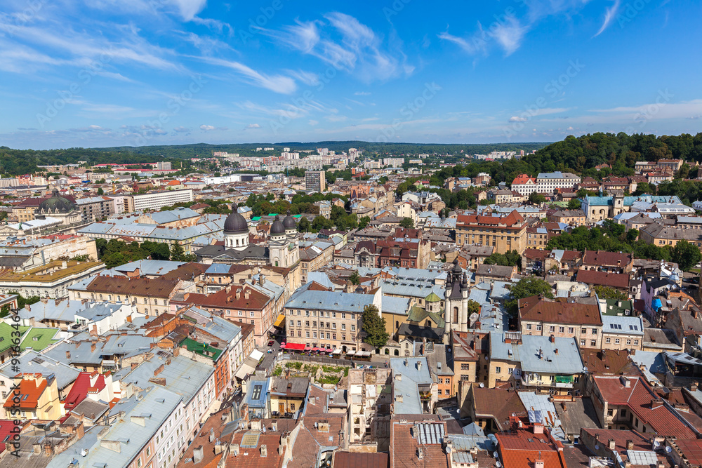 historic center of the city Lviv