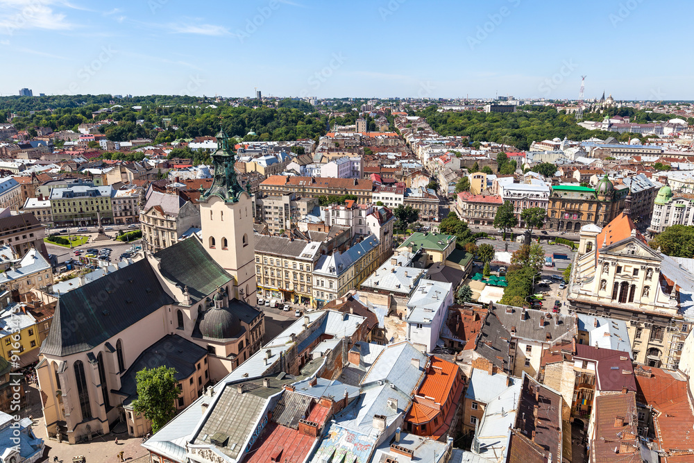 historic center of the city Lviv