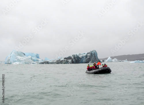 coastal iceberg scenery