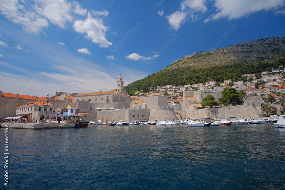 Naklejka premium Dubrownik w Chorwacji