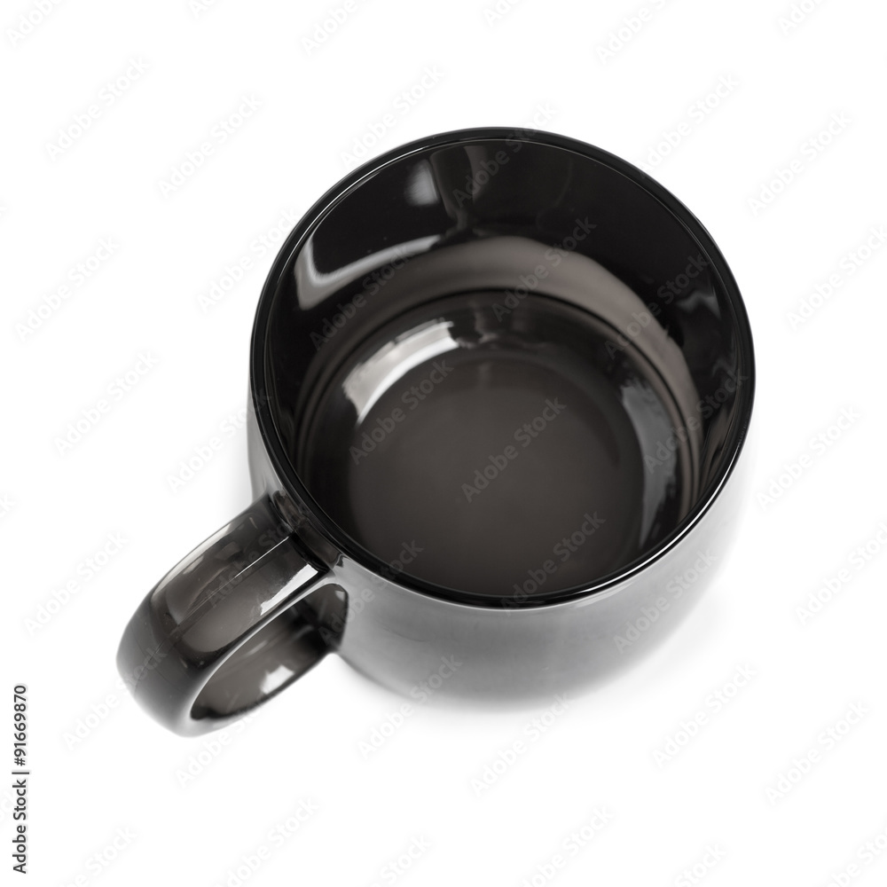Clean black mug Clean black mug