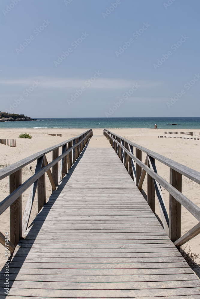 Hermosas playas de la costa de Tarifa en Andalucía