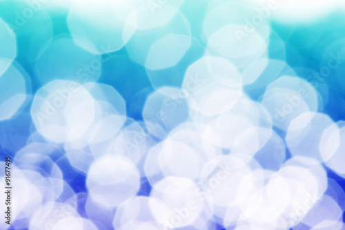 bokeh abstract background is blue color
