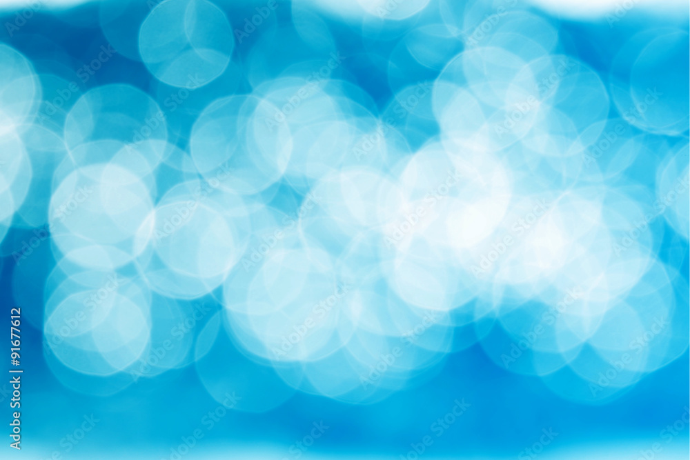 bokeh abstract background is blue color bokeh abstract background is blue color