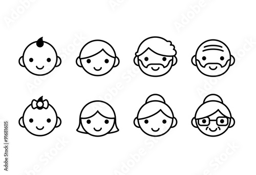 Ages icons
