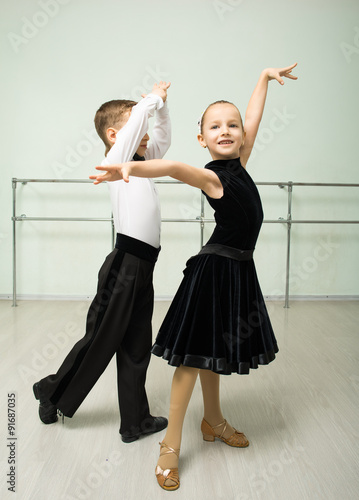 Dancing, ballroom dancing, dance studio, children