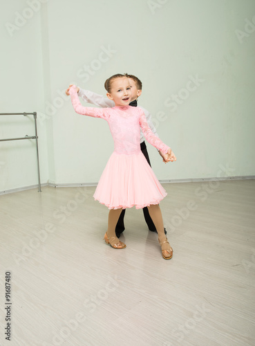 Wallpaper Mural Dancing, ballroom dancing, dance studio, children Torontodigital.ca