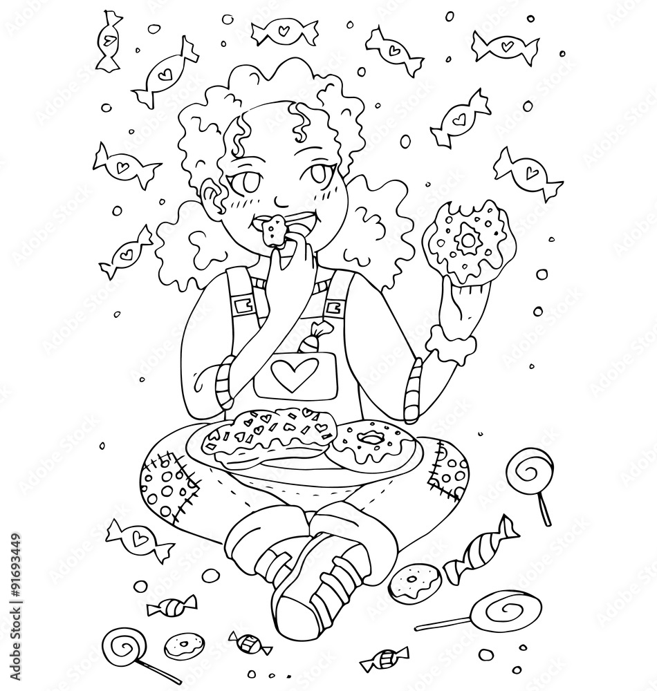 the coloring with a set of images of children in kindergarten who are passionate about their favorite thing or hobby the coloring with a set of images of children in kindergarten who are passionate about their favorite thing or hobby