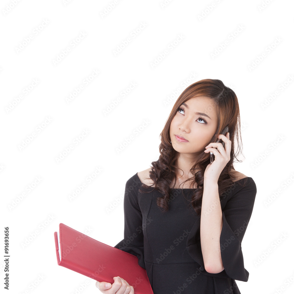 Businesswoman walking talking on mobile phone. talking on mobile Businesswoman walking talking on mobile phone. talking on mobile