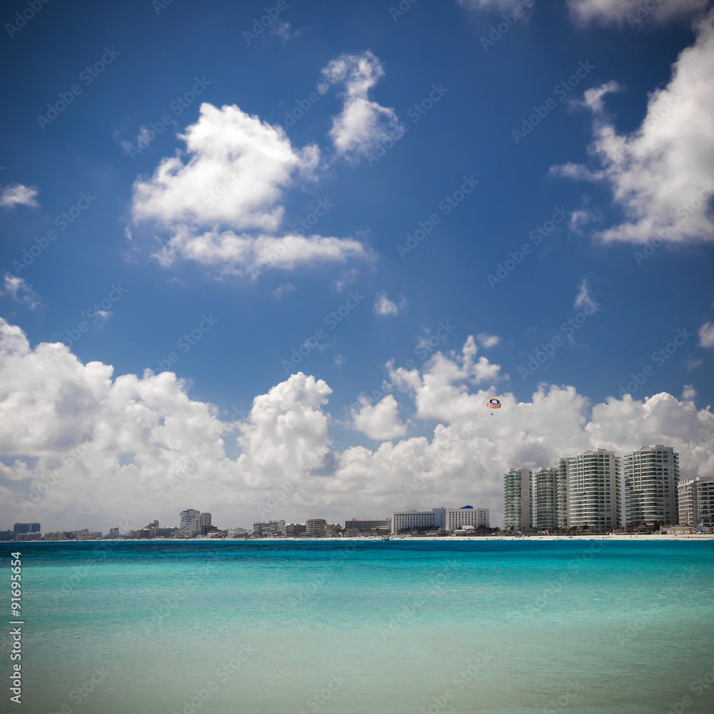 Caribbean beach view Caribbean beach view