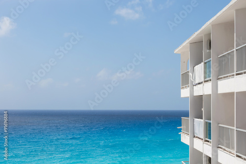 Luxury hotel with  balcony © photopixel