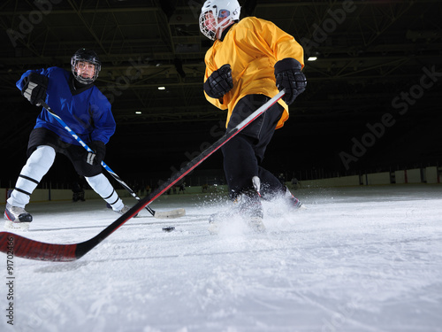 Photography ice hockey goalkeeper
