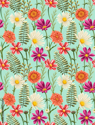 Floral seamless pattern