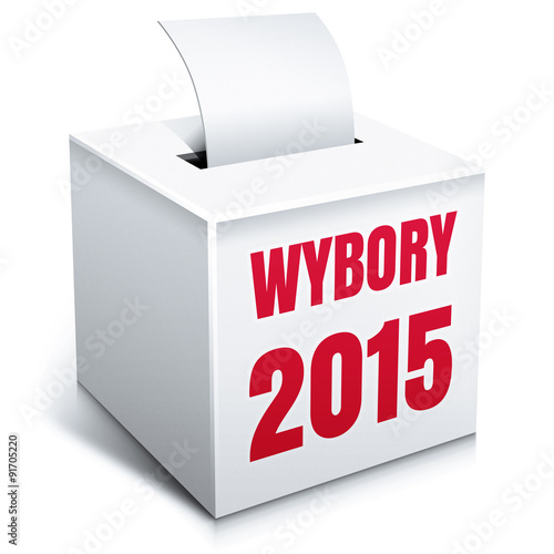 Urna do głosowania - wybory 2015