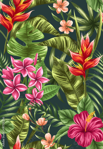 Floral seamless pattern