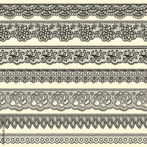 Lace borders