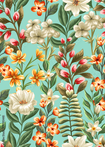 Floral seamless pattern