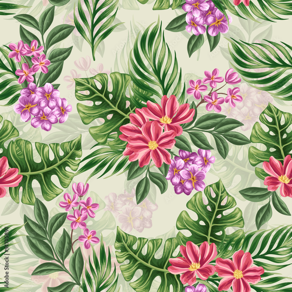 Floral seamless pattern Floral seamless pattern