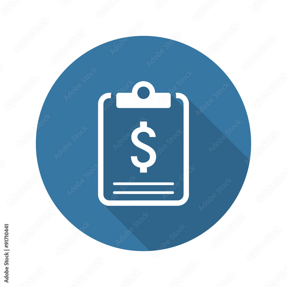 Business Plan Icon. Concept. Flat Design. Long Shadow. Business Plan Icon. Concept. Flat Design. Long Shadow.