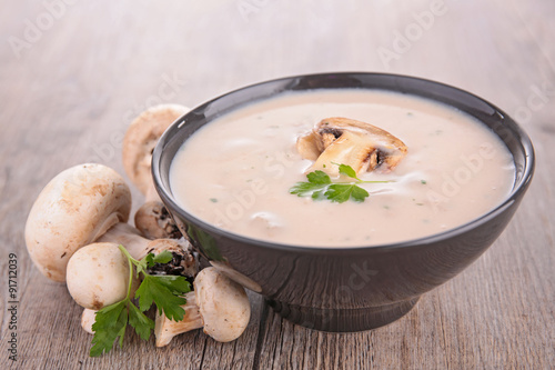 mushroom soup photo