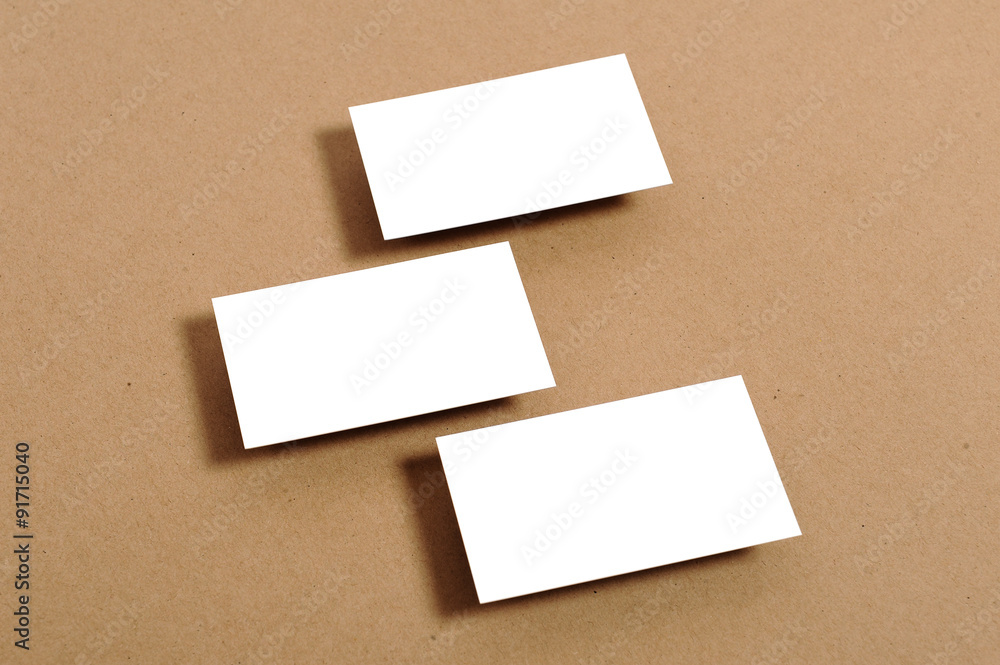 Blank Business Card Blank Business Card