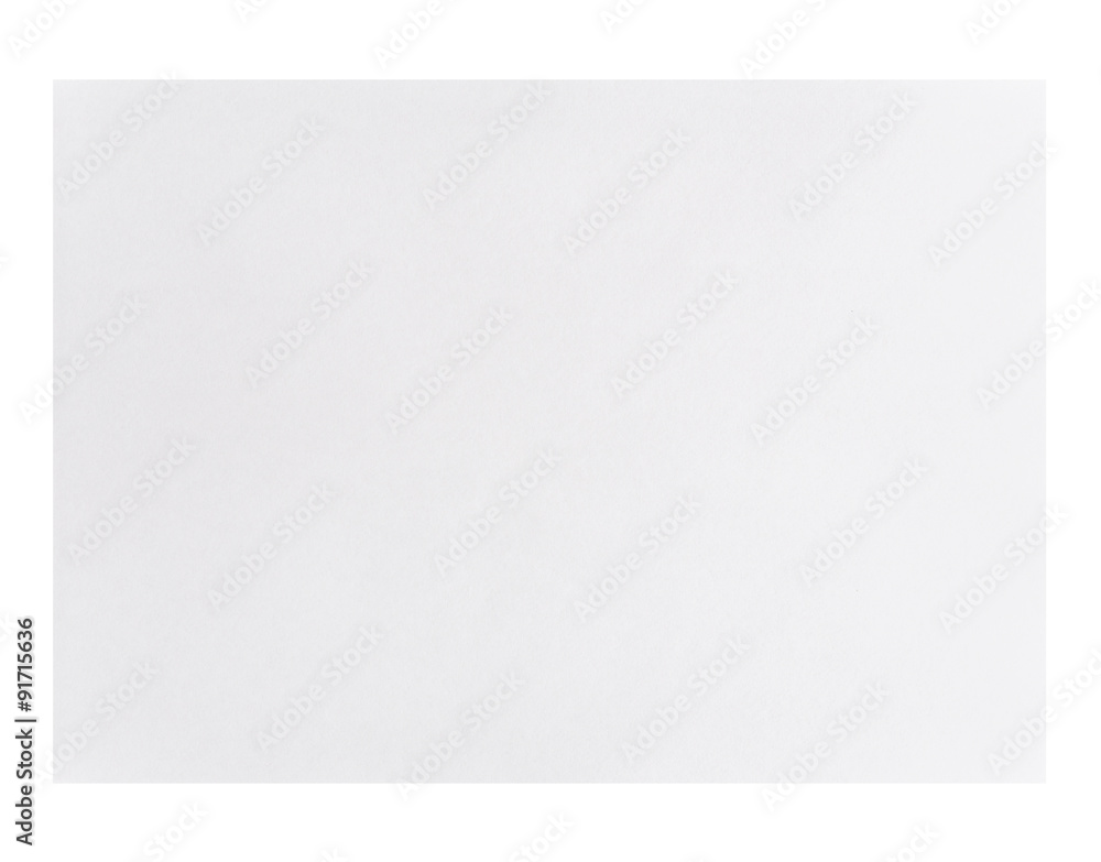 White empty A4 paper isolated on white White empty A4 paper isolated on white