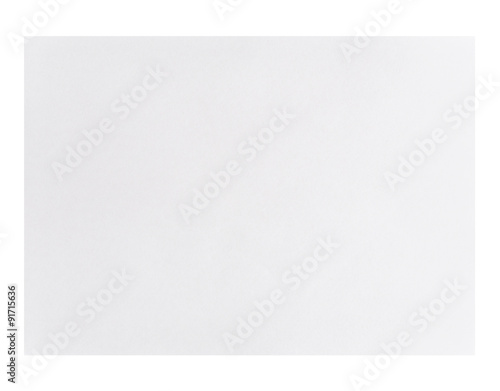 White empty A4 paper isolated on white © SKT Studio