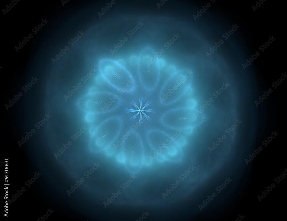 Fototapeta premium generated colored shapes