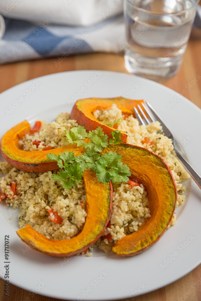 Quinoa mit Kürbis Quinoa mit Kürbis