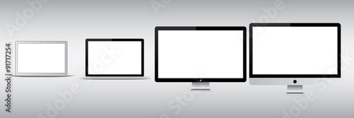 Computers with white screens