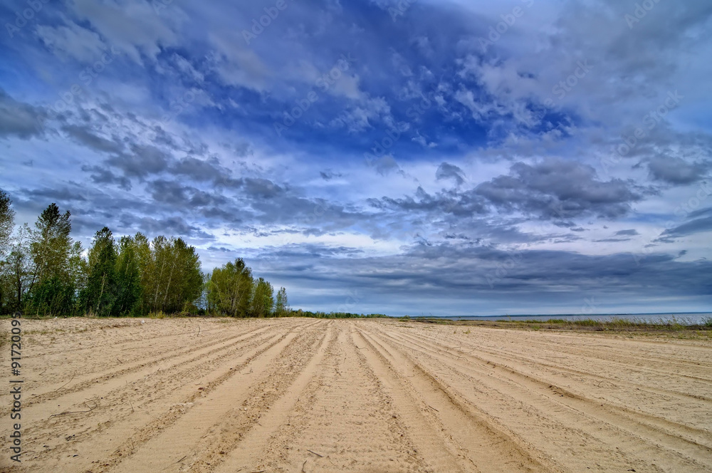 Sandy beach Sandy beach