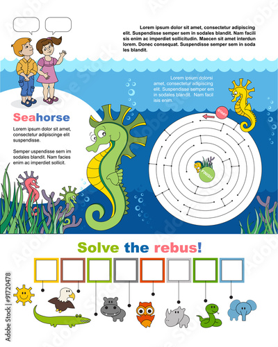 Page A4 for child.