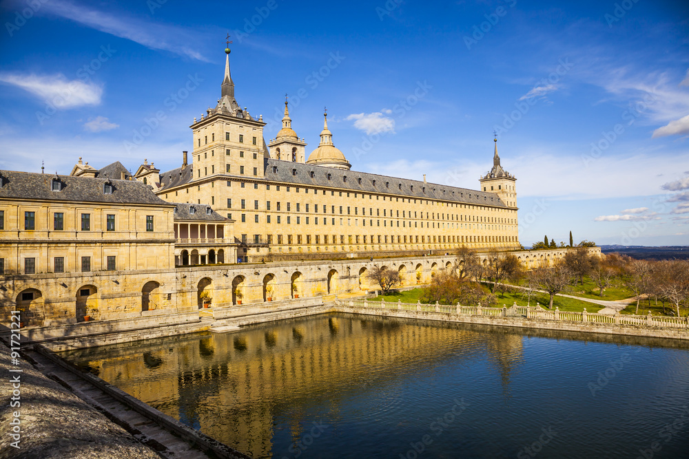 Escorial palace near Madrid, Spain