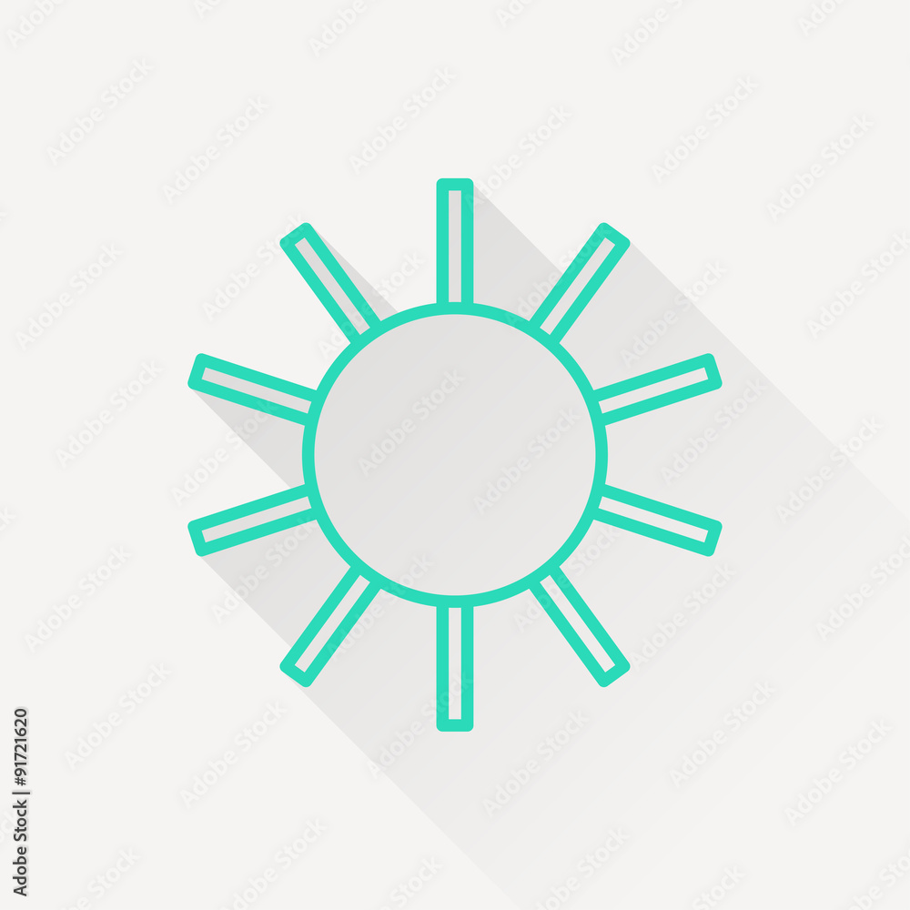 icon of sun
