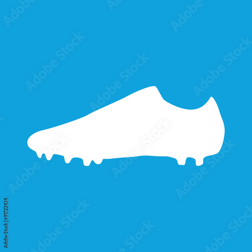 Football boots icon, simple